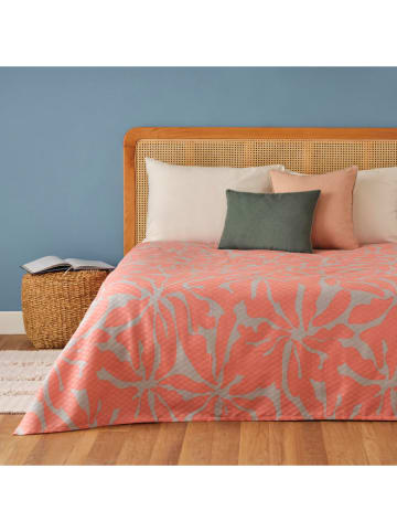 BELLA MAISON Narzuta "Brice" w kolorze jasnoróżowo-szarym - 220 x 150 cm