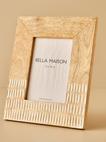 BELLA MAISON Fotolijst "Edna" lichtbruin/wit - (B)23 x (H)28 cm