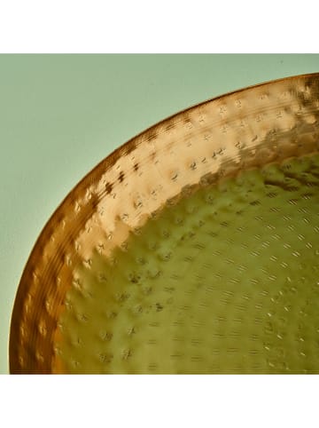 BELLA MAISON Serviertablett "Serra" in Gold - Ø 40 cm