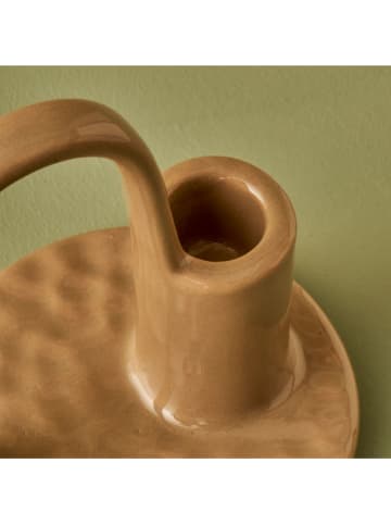 BELLA MAISON Kerzenhalter "Costa" in Grün - (H)19 x Ø 10 cm