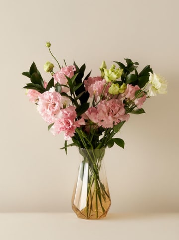 BELLA MAISON Vase ''Linda'' in Gelb - (H)20 x Ø 11 cm