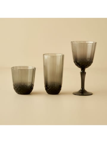 BELLA MAISON Glas in Anthrazit - 345 ml