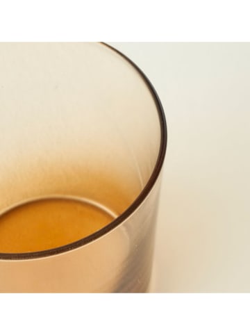 BELLA MAISON 3er-Set: Gläser "Colored" in Hellbraun - 510 ml