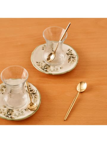 BELLA MAISON 6er-Set: Kaffeelöffel "Siena" in Gold