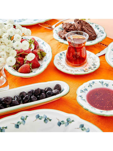 BELLA MAISON 26-częściowy zestaw śniadaniowy "Ocaliptus" w kolorze niebiesko-zielonym