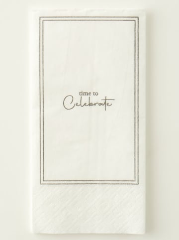 BELLA MAISON Servietten in Creme - 25 Sück