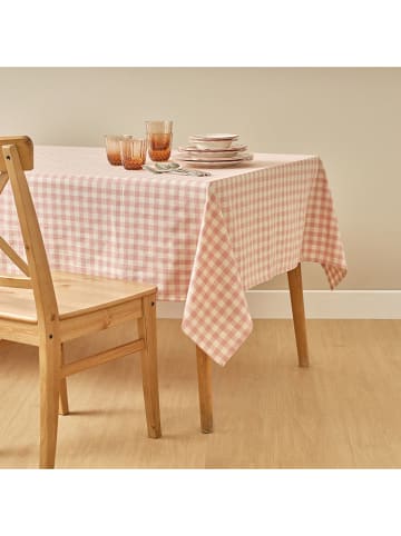BELLA MAISON Tischdecke in Lila/ Weiß - (L)250 x (B)159 cm