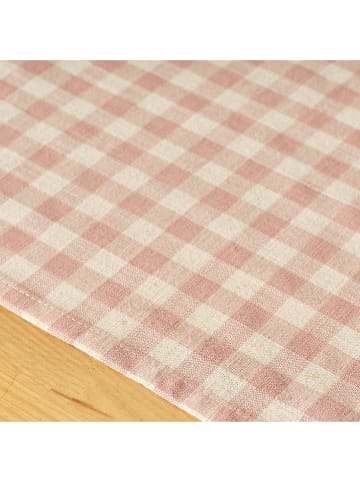 BELLA MAISON Tischdecke in Lila/ Weiß - (L)250 x (B)159 cm