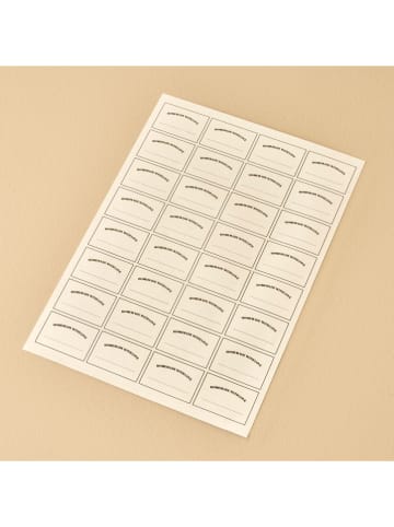 BELLA MAISON Etiketten "Homemade" in Weiß - 32 Stück