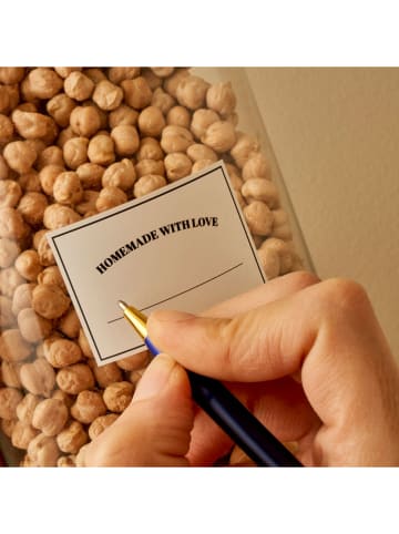 BELLA MAISON Etiketten "Homemade" in Weiß - 32 Stück