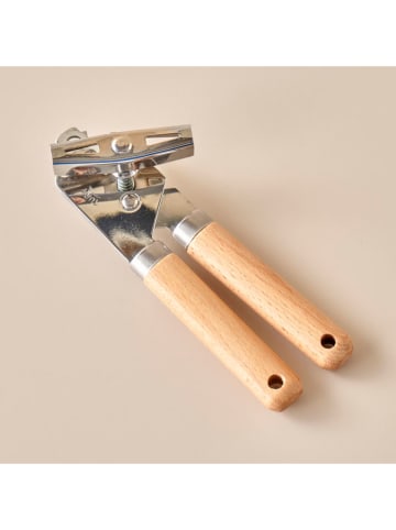 BELLA MAISON Dosenöffner "Crack" in Hellbraun/ Silber - (H)18 cm