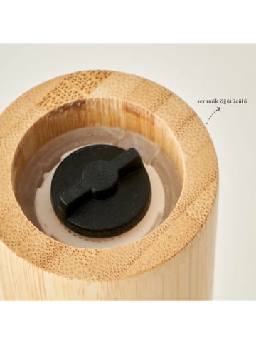 BELLA MAISON Gewürzmühle "Grace" in Hellbraun - (H)17,5 cm