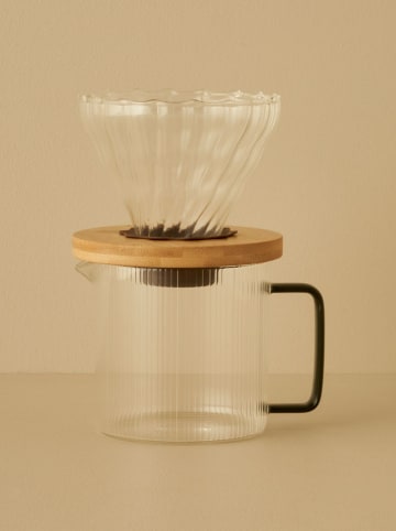 BELLA MAISON Koffiekan "Tabarise" transparant - 600 ml