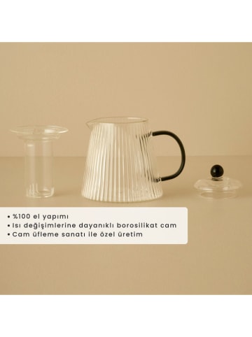 BELLA MAISON Teekanne "Blaze" in Transparent - 500 ml