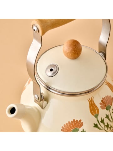 BELLA MAISON Teekanne ''Tulip'' in Creme - 2 l