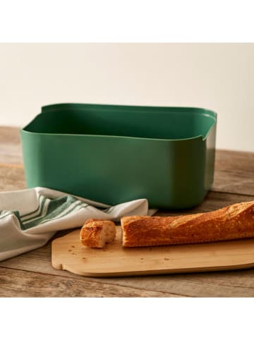 BELLA MAISON Brotkasten "Breed" in Khaki - (B)33 x (H)18,5 x (T)12 cm