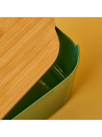 BELLA MAISON Chlebak "Breed" w kolorze khaki - 33 x 18,5 x 12 cm