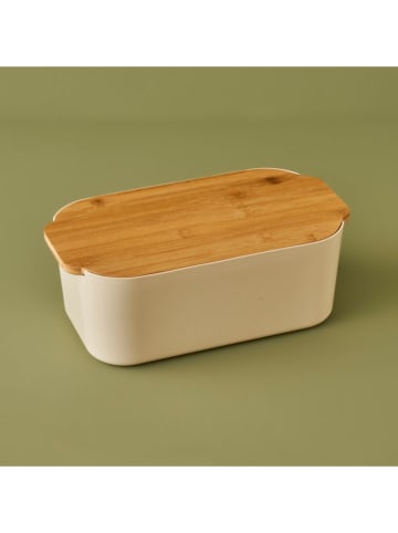 BELLA MAISON Broodtrommel "Breed" crème - (B)33 x (H)18,5 x (D)12 cm