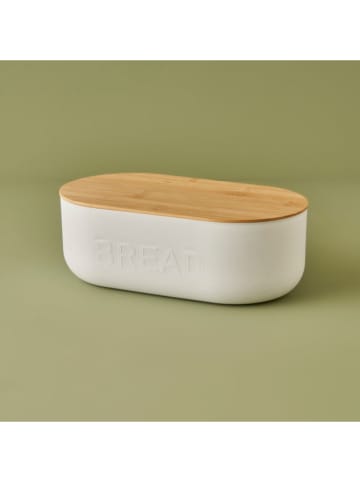 BELLA MAISON Broodtrommel "Brid" wit - (B)33 x (H)19 x (D)12 cm