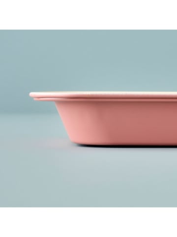 BELLA MAISON Ofenform "Dublin" in Rosa - (B)28 x (H)17,5 x (T)3 cm 