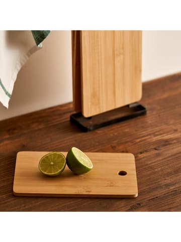 BELLA MAISON 6tlg. Set: Schneidebretter "Miron" in Hellbraun 