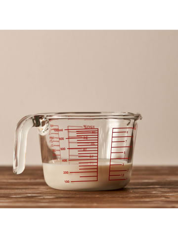 BELLA MAISON Kubek-miarka "Vero" w kolorze czerwonym - 1 l