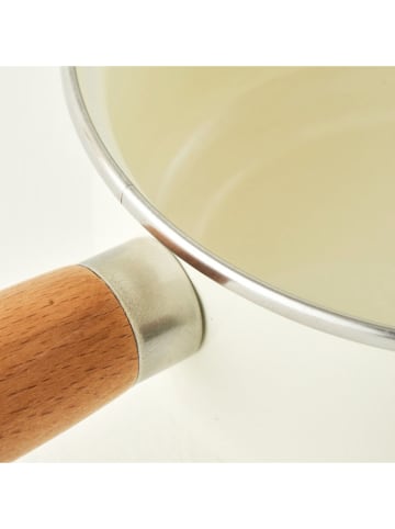 BELLA MAISON Kasserolle "Cozy" in Weiß - 1,6 l