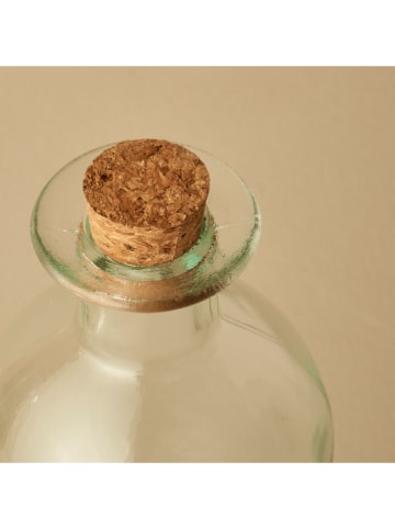 BELLA MAISON Oliefles "Font" groen/transparant - 500 ml