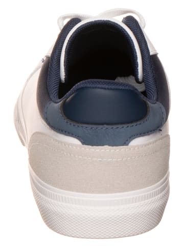 Pepe Jeans FOOTWEAR Sneakers "Court" wit/blauw