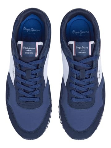 Pepe Jeans FOOTWEAR Sneakers "London" in Dunkelblau/ Blau