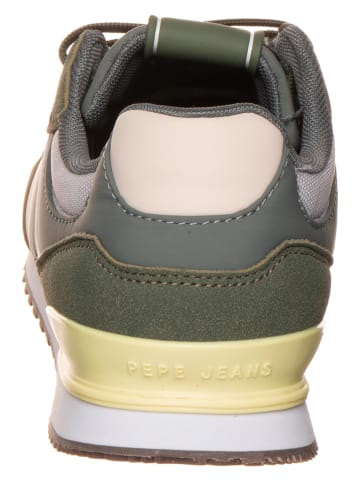 Pepe Jeans FOOTWEAR Sneakersy "Contrast" w kolorze khaki
