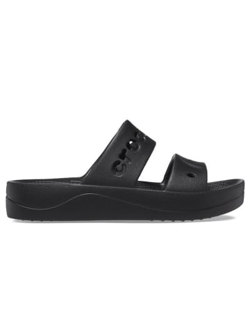 Crocs Slippers "Baya Platform" zwart