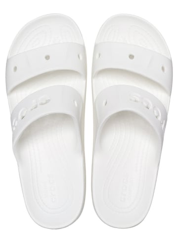 Crocs Klapki w kolorze białym