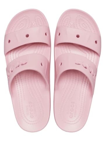 Crocs Klapki w kolorze jasnoróżowym