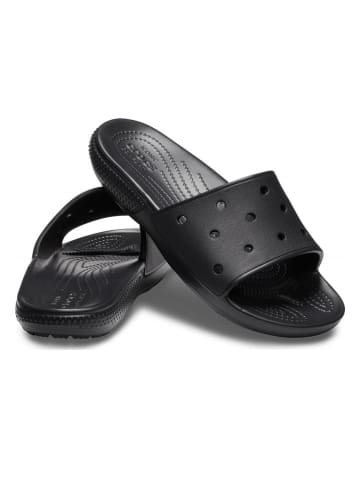 Crocs Pantoletten "Classic Slide" in Schwarz