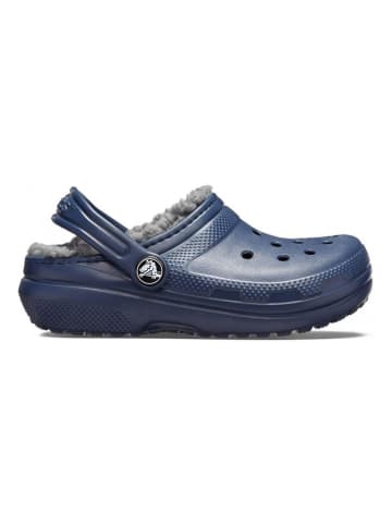 Crocs Chodaki "Classic Lined" w kolorze granatowym
