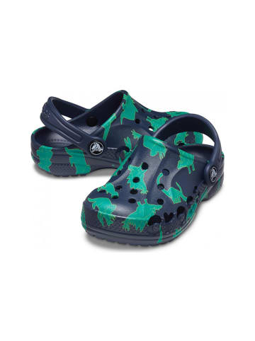 Crocs Crocs "Baya Graphic" in Grün/ Dunkelblau