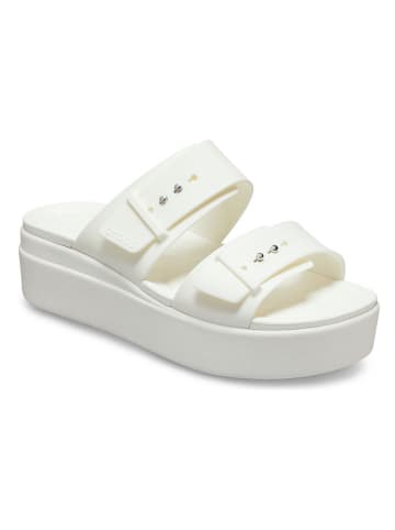 Crocs Klapki w kolorze białym