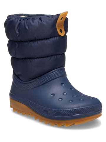 Crocs Kozaki zimowe w kolorze granatowym