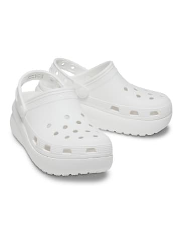 Crocs Chodaki "Cutie" w kolorze białym