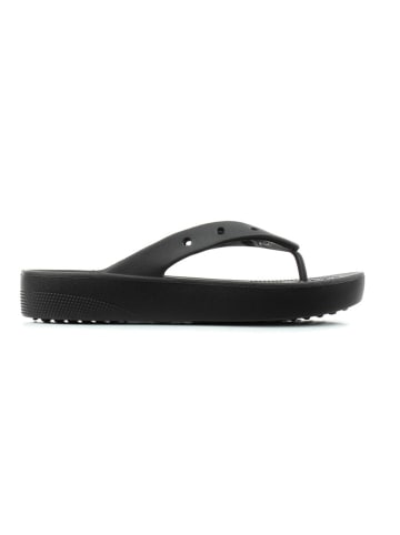 Crocs Zehentrenner "Classic Platform" in Schwarz