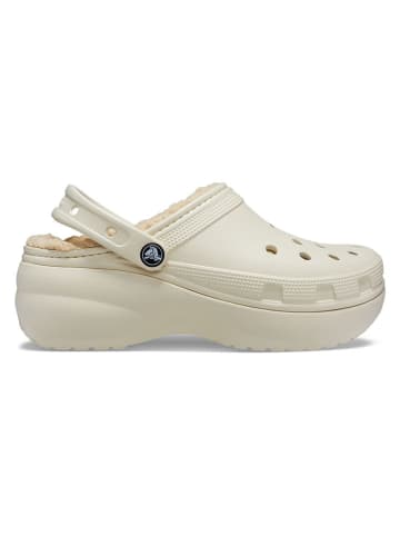 Crocs Chodaki w kolorze beżowym