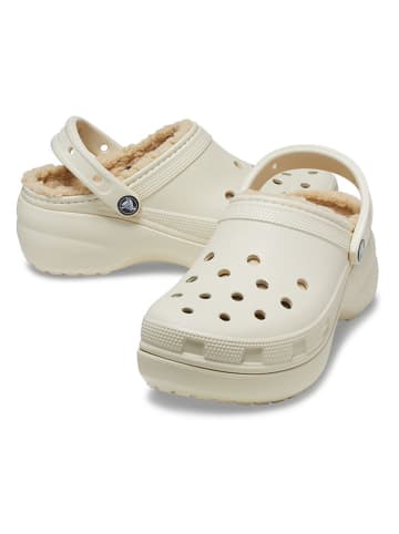 Crocs Chodaki w kolorze beżowym