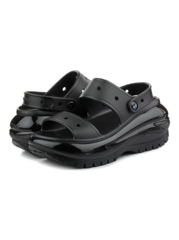Crocs Keilsandaletten "Mega Crush" in Schwarz