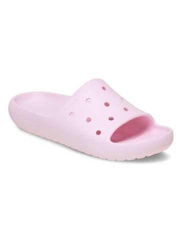 Crocs Klapki w kolorze jasnoróżowym