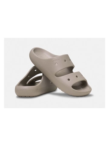 Crocs Pantoletten in Taupe