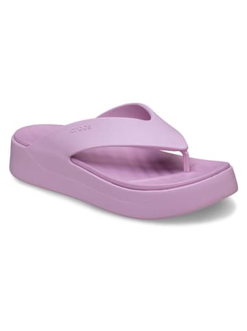 Crocs Teenslippers paars