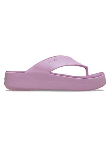 Crocs Zehentrenner in Lila