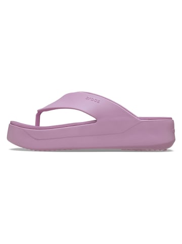 Crocs Teenslippers paars