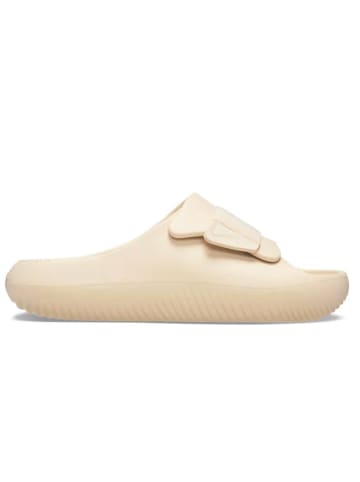 Crocs Klapki "Mellow Luxe Recovery" w kolorze beżowym